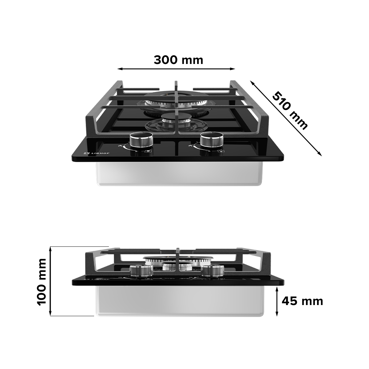 GF-302 black габариты
