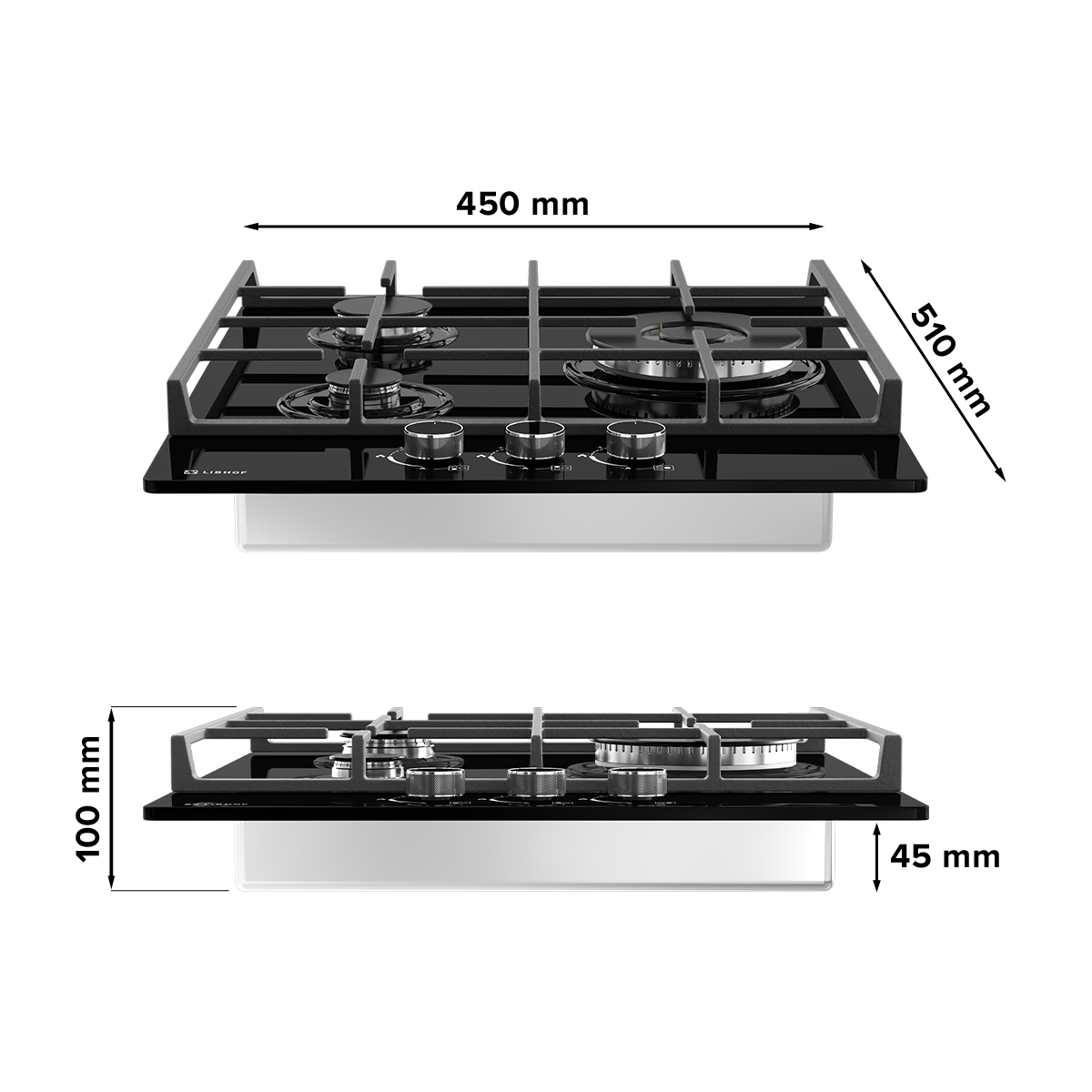GF-453 black габариты